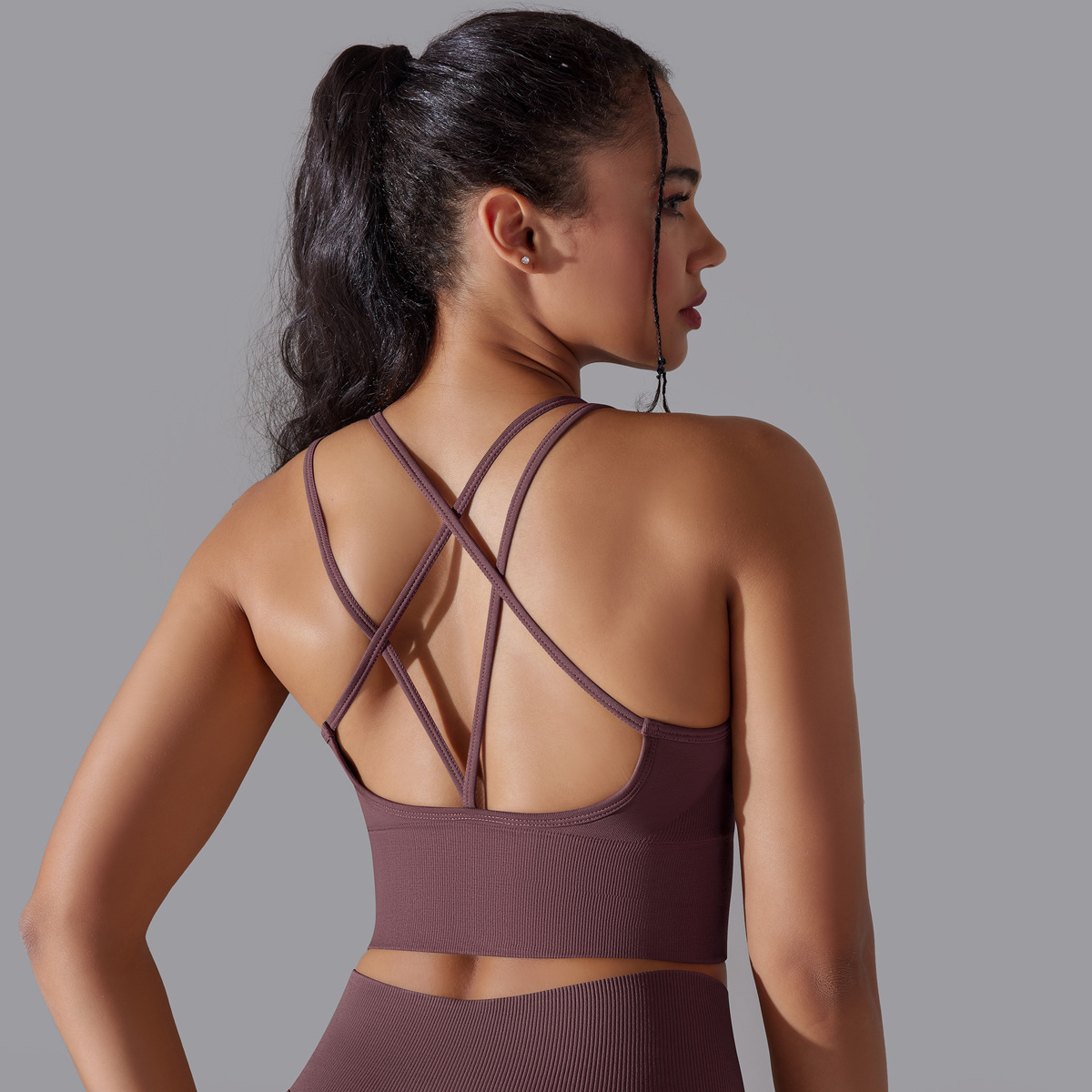 Crossover Sports Bra Vest