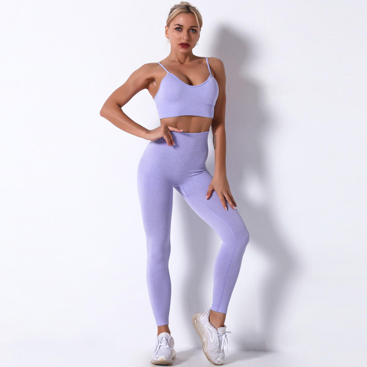 High Waist Seamless Yoga Suit