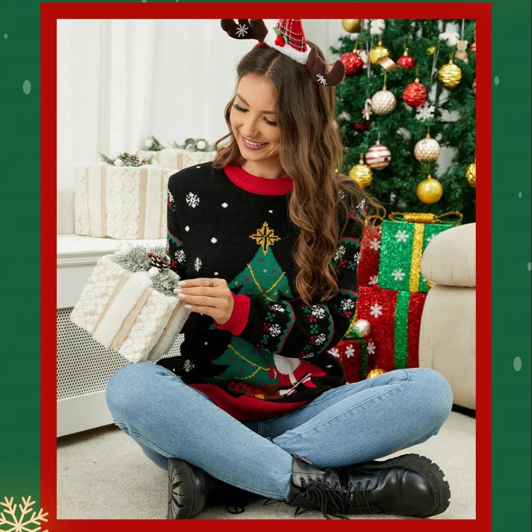 Cozy Christmas Cheer Sweater