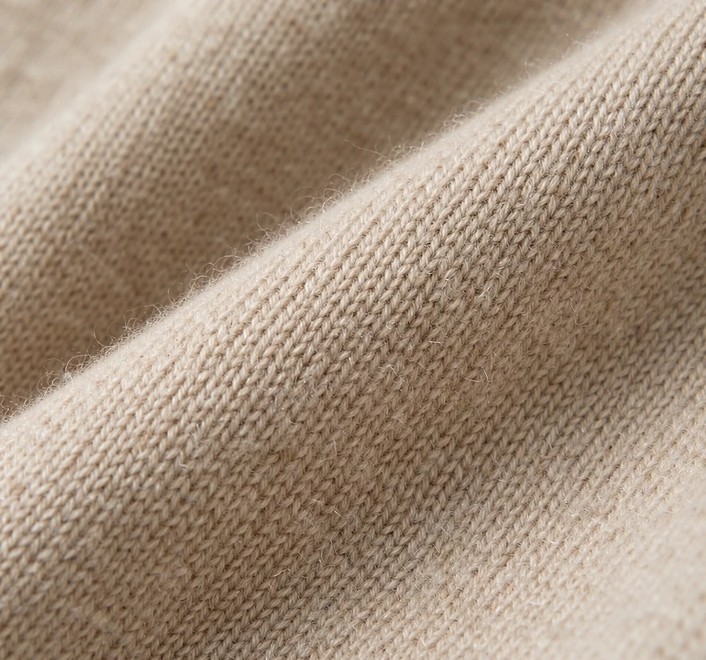 Custom 100% Cashmere Wide-Leg Knit Pants view 6