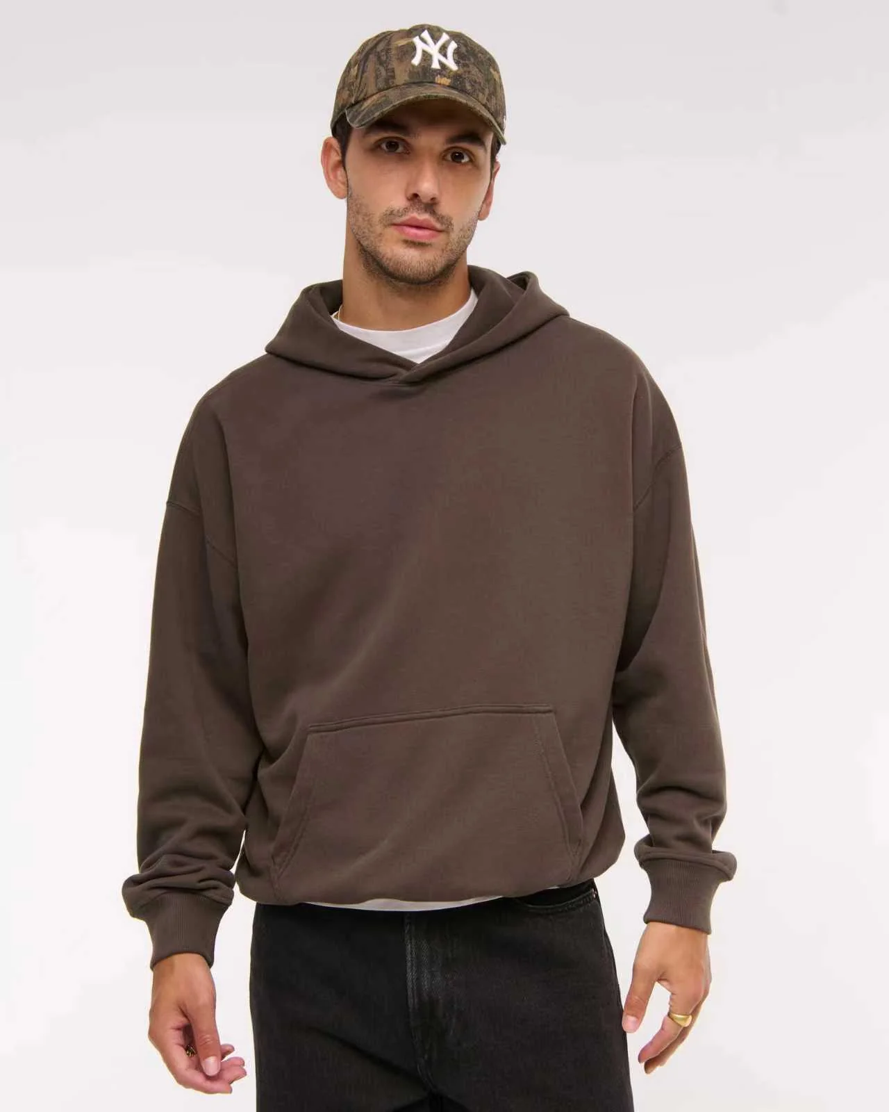 Heavyweight Knitted Fleece Hoodie