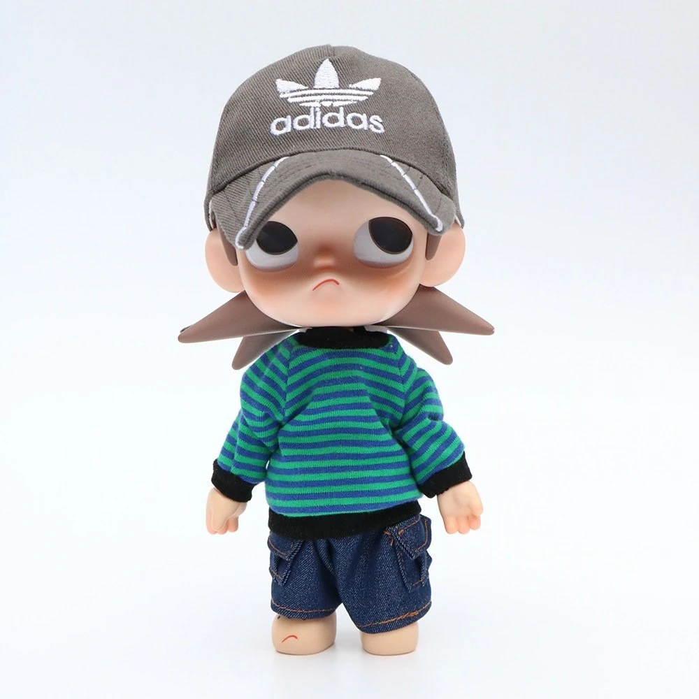 Custom Striped Raglan Doll Sweater view 4