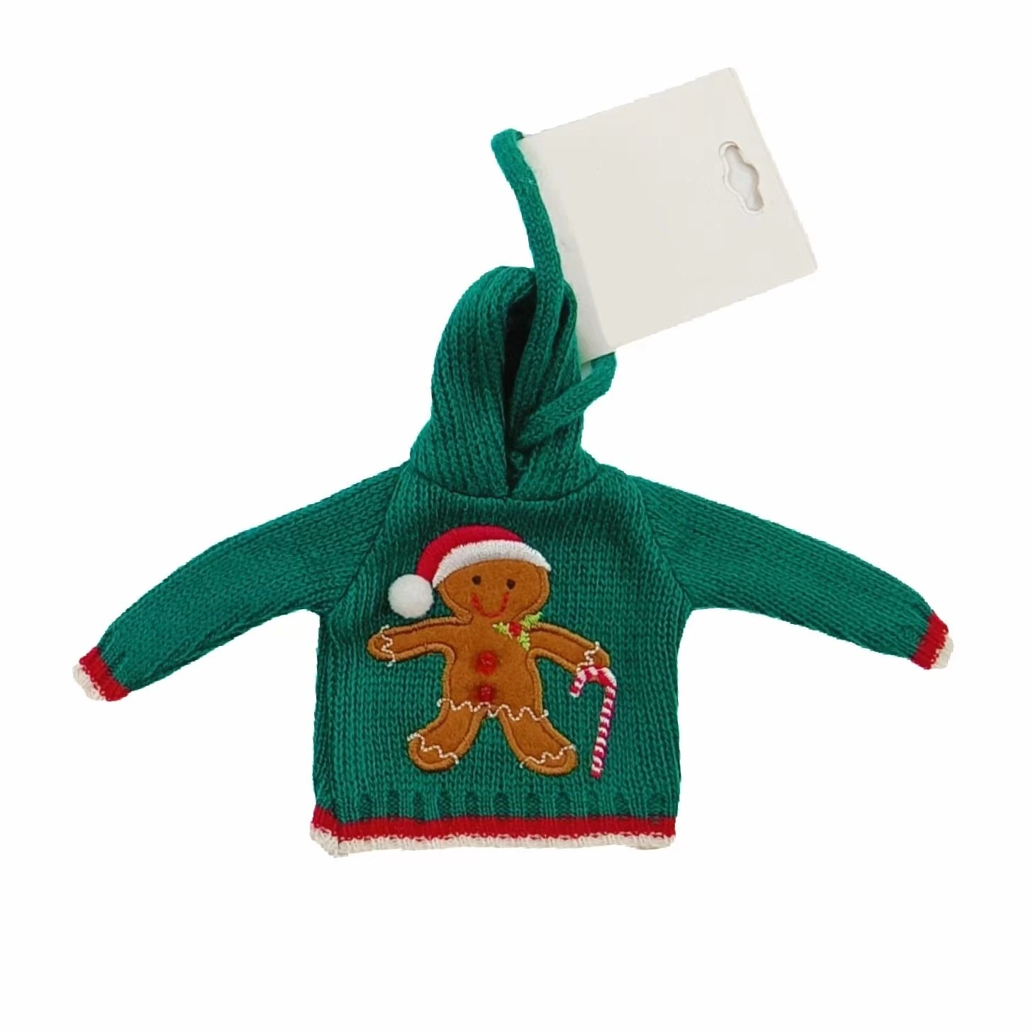 Custom Knitted Mini Sweater Ornament & Gift Tag