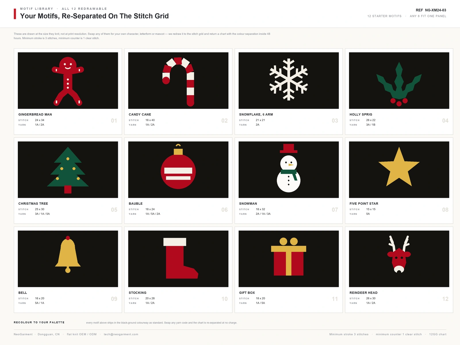 Custom Novelty Christmas Jacquard Jumper view 3